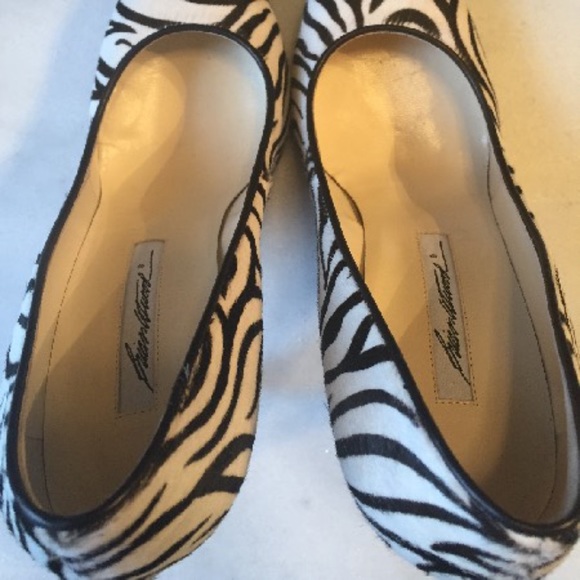 Brian Atwood - B+W Ponyhair Pumps US 8 | IT 38 - Picture 5 of 6